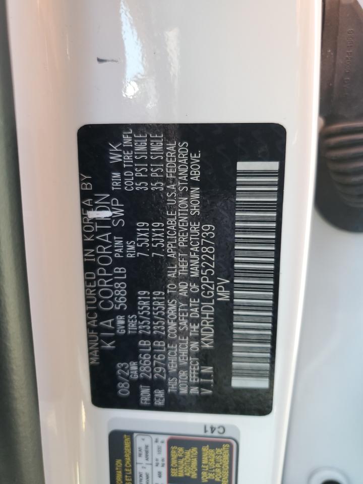 2023 Kia Sorento Ex VIN: KNDRHDLG2P5228739 Lot: 84263235