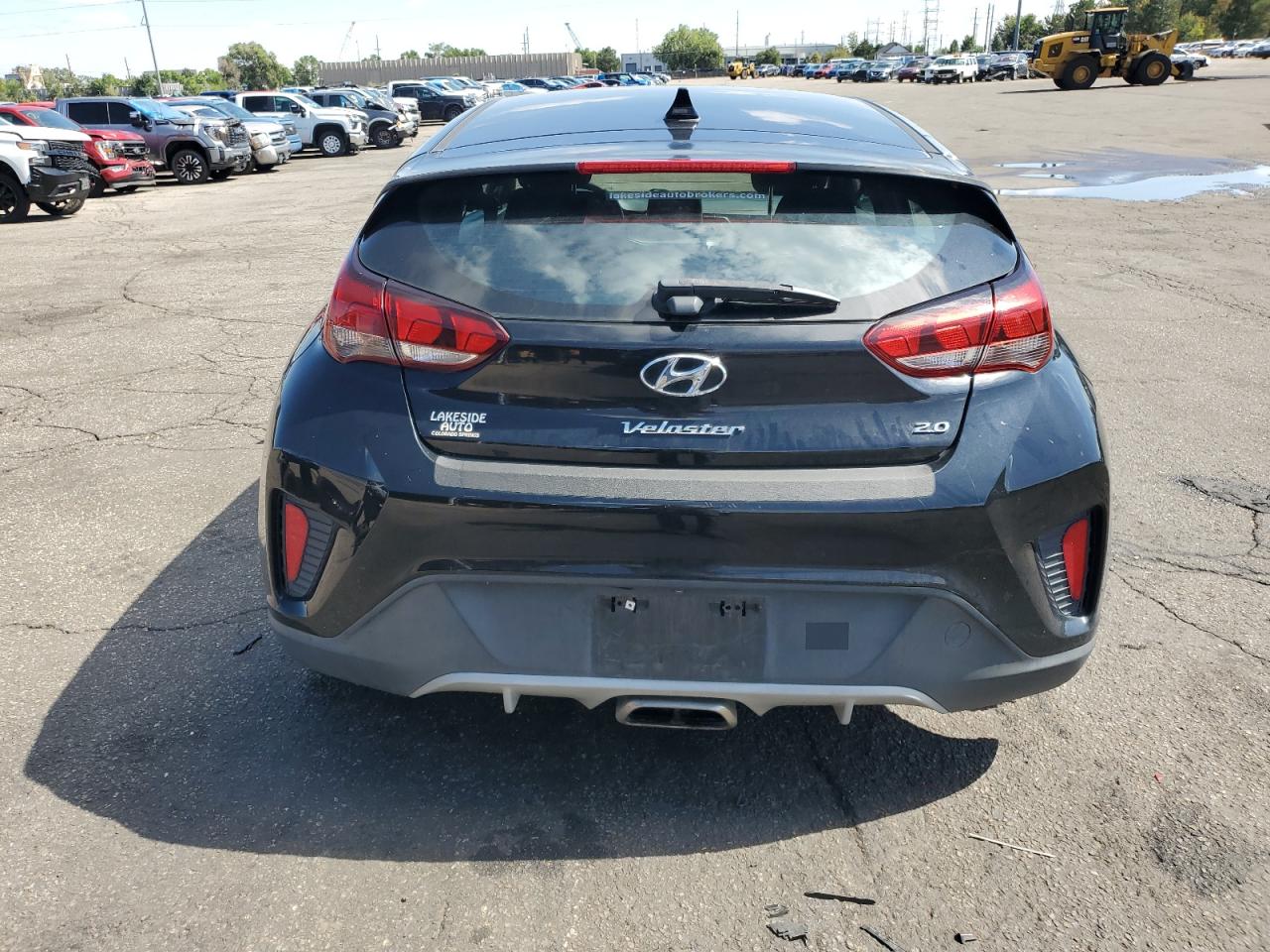 2019 Hyundai Veloster Base VIN: KMHTG6AF6KU019478 Lot: 81326875