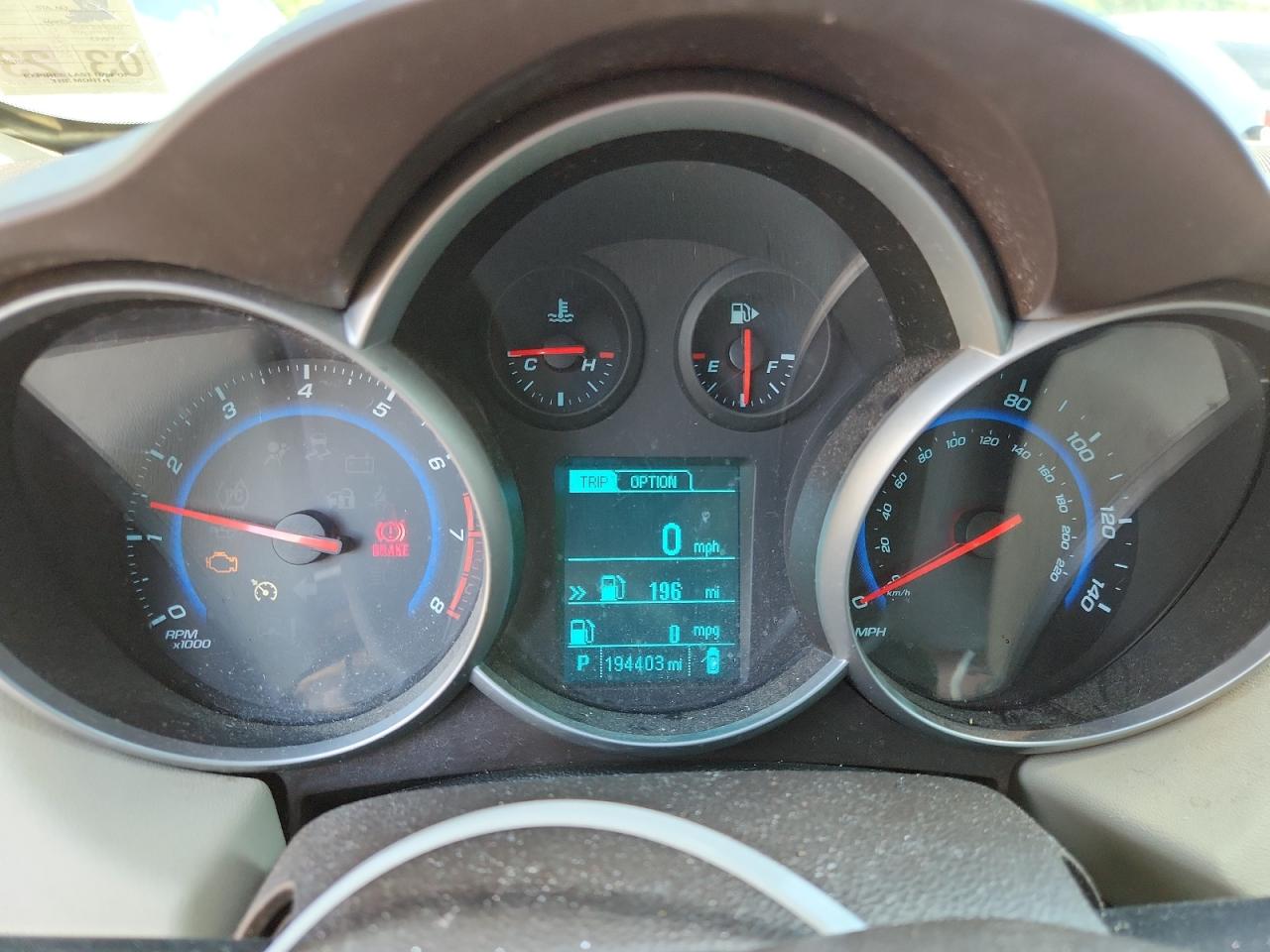 2015 Chevrolet Cruze Lt VIN: 1G1PE5SB8F7247867 Lot: 81626705