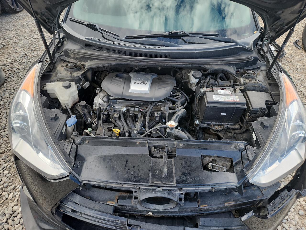 2013 Hyundai Veloster Turbo VIN: KMHTC6AE0DU173612 Lot: 84559225