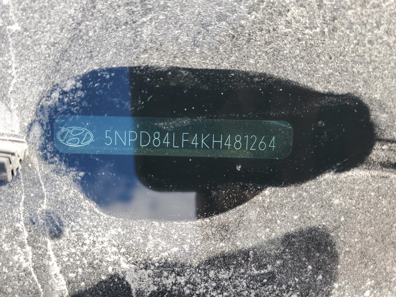 2019 Hyundai Elantra Sel VIN: 5NPD84LF4KH481264 Lot: 81929095