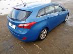 2015 HYUNDAI I30 STYLE NAV BLUE DRIVE  for sale at Copart WHITBURN