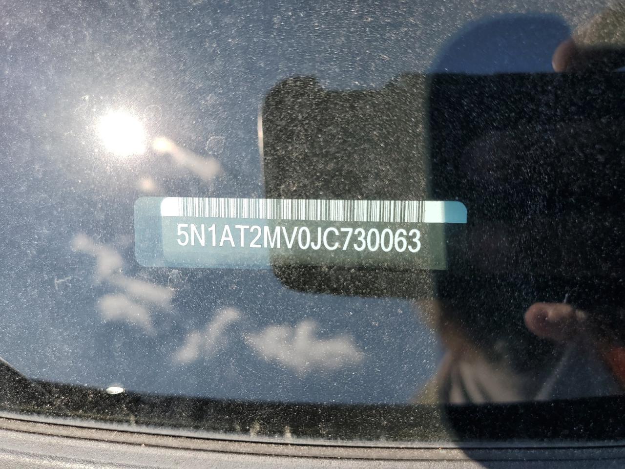 2018 Nissan Rogue S VIN: 5N1AT2MV0JC730063 Lot: 81085145