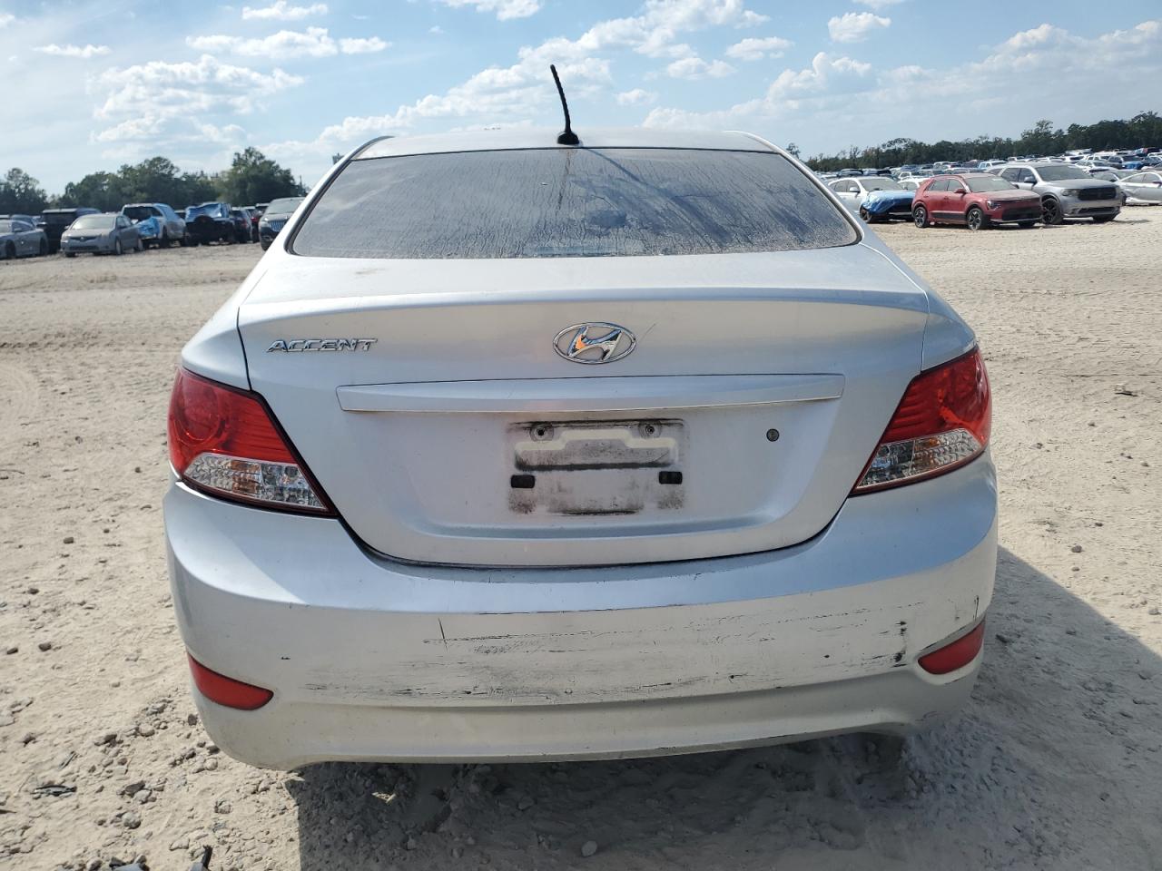 2012 Hyundai Accent Gls VIN: KMHCU4AE2CU159601 Lot: 80468885