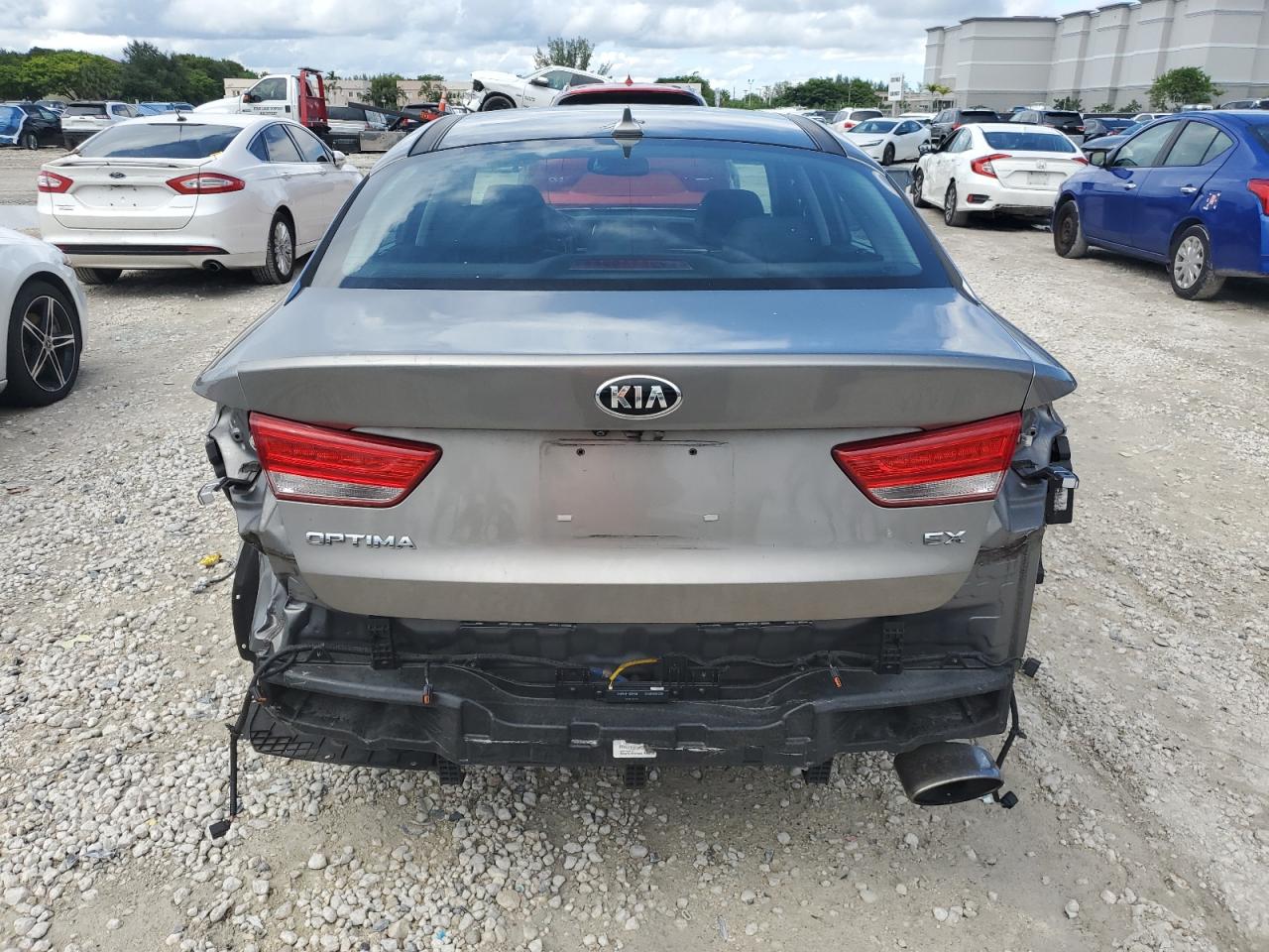 2016 Kia Optima Ex VIN: 5XXGU4L34GG068472 Lot: 81307805