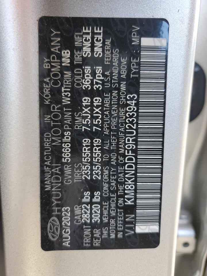2024 Hyundai Ioniq 5 Sel VIN: KM8KNDDF9RU233943 Lot: 71784185