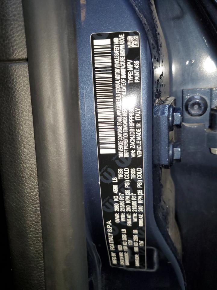 2023 Jeep Renegade Latitude VIN: ZACNJDB16PPP68678 Lot: 83947215