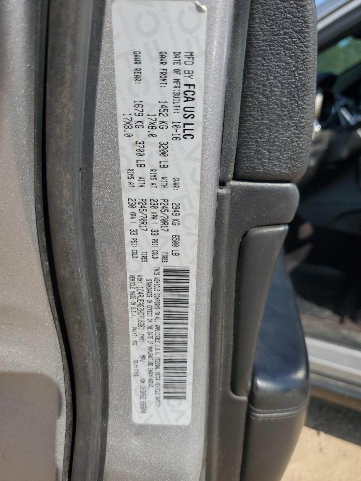 2017 Jeep Grand Cherokee Laredo VIN: 1C4RJEAG2HC716261 Lot: 80521155