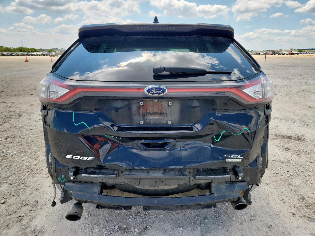 2018 Ford Edge Sel VIN: 2FMPK3J92JBB73523 Lot: 70639445