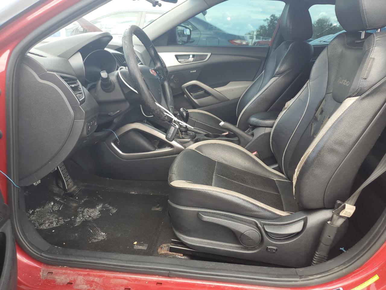 2013 Hyundai Veloster Turbo VIN: KMHTC6AE3DU098453 Lot: 80376225