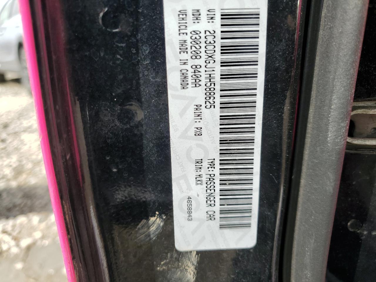 2017 Dodge Charger R/T 392 VIN: 2C3CDXGJ1HH588625 Lot: 81847815