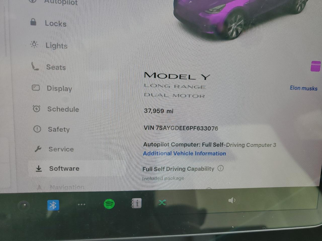 2023 Tesla Model Y VIN: 7SAYGDEE6PF633076 Lot: 81225815