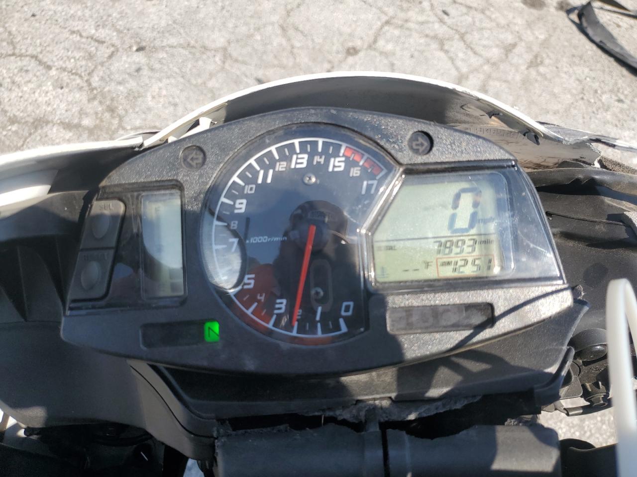 2016 Honda Cbr600 Rr VIN: JH2PC40J8GK200006 Lot: 72065605