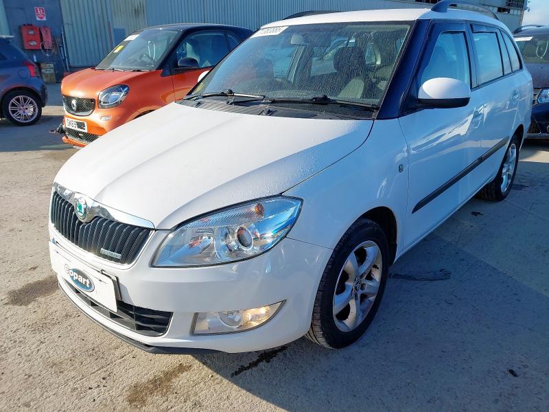 2012 SKODA FABIA GREENLINE TDI CR  for sale at Copart PETERLEE