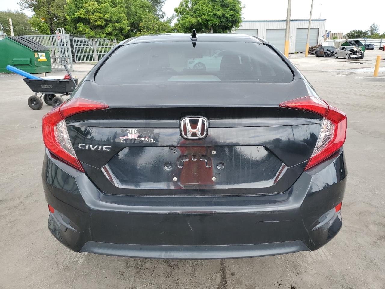 2018 Honda Civic Ex VIN: 19XFC2F7XJE201995 Lot: 81442085