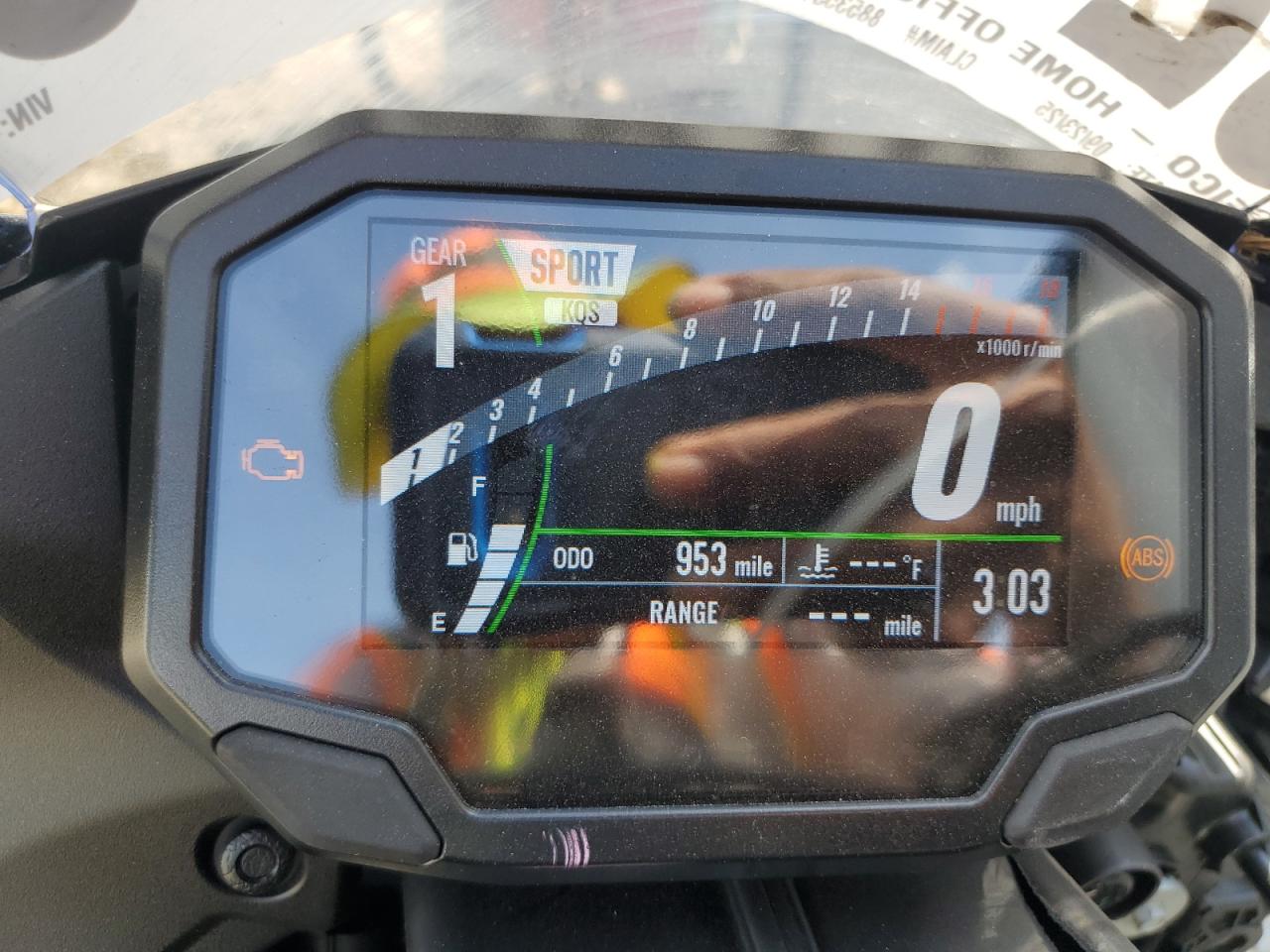 2025 Kawasaki Zx636 K VIN: JKBZXJJ16SA023060 Lot: 82076225