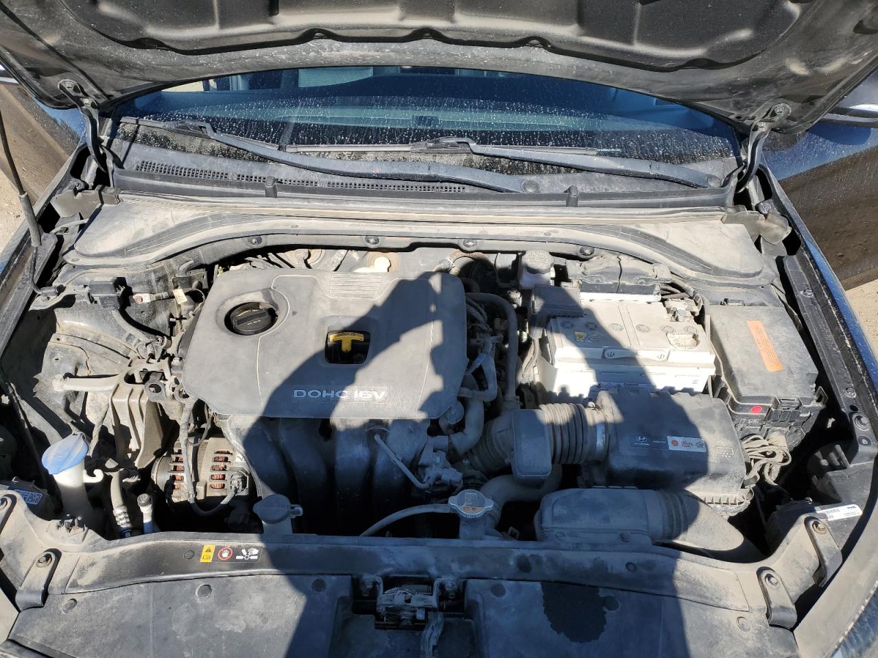 2017 Hyundai Elantra Se VIN: KMHD84LF5HU373861 Lot: 83826855