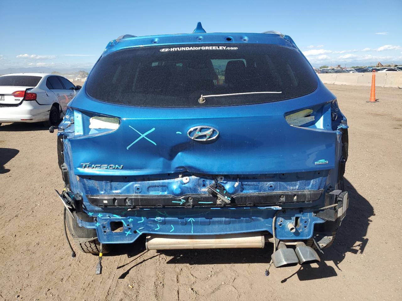 2019 Hyundai Tucson Limited VIN: KM8J3CAL9KU846771 Lot: 84654595