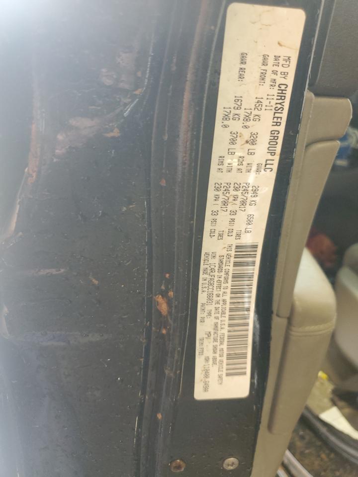 2012 Jeep Grand Cherokee Laredo VIN: 1C4RJFAG8CC166031 Lot: 84779215