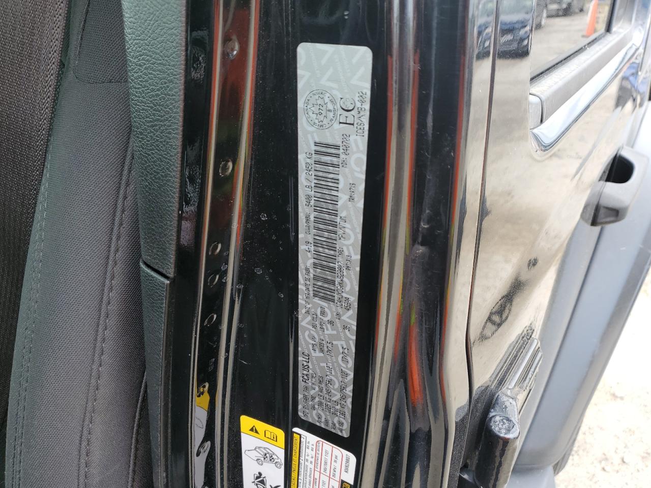 2019 Jeep Wrangler Unlimited Sport VIN: 1C4HJXDG0KW629807 Lot: 80329795