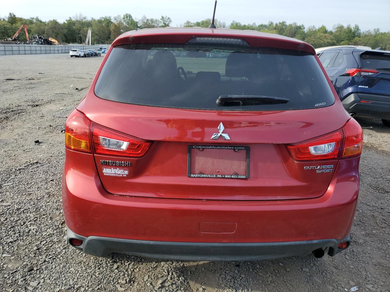 2013 Mitsubishi Outlander Sport Es VIN: 4A4AR3AU7DE013763 Lot: 81279065