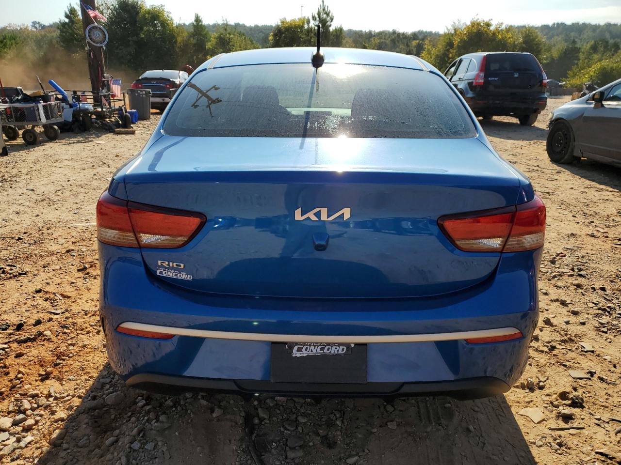 2023 Kia Rio Lx VIN: 3KPA24AD0PE551781 Lot: 80883595