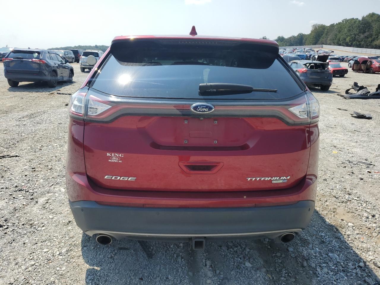 2017 Ford Edge Titanium VIN: 2FMPK4K94HBB34673 Lot: 80833055