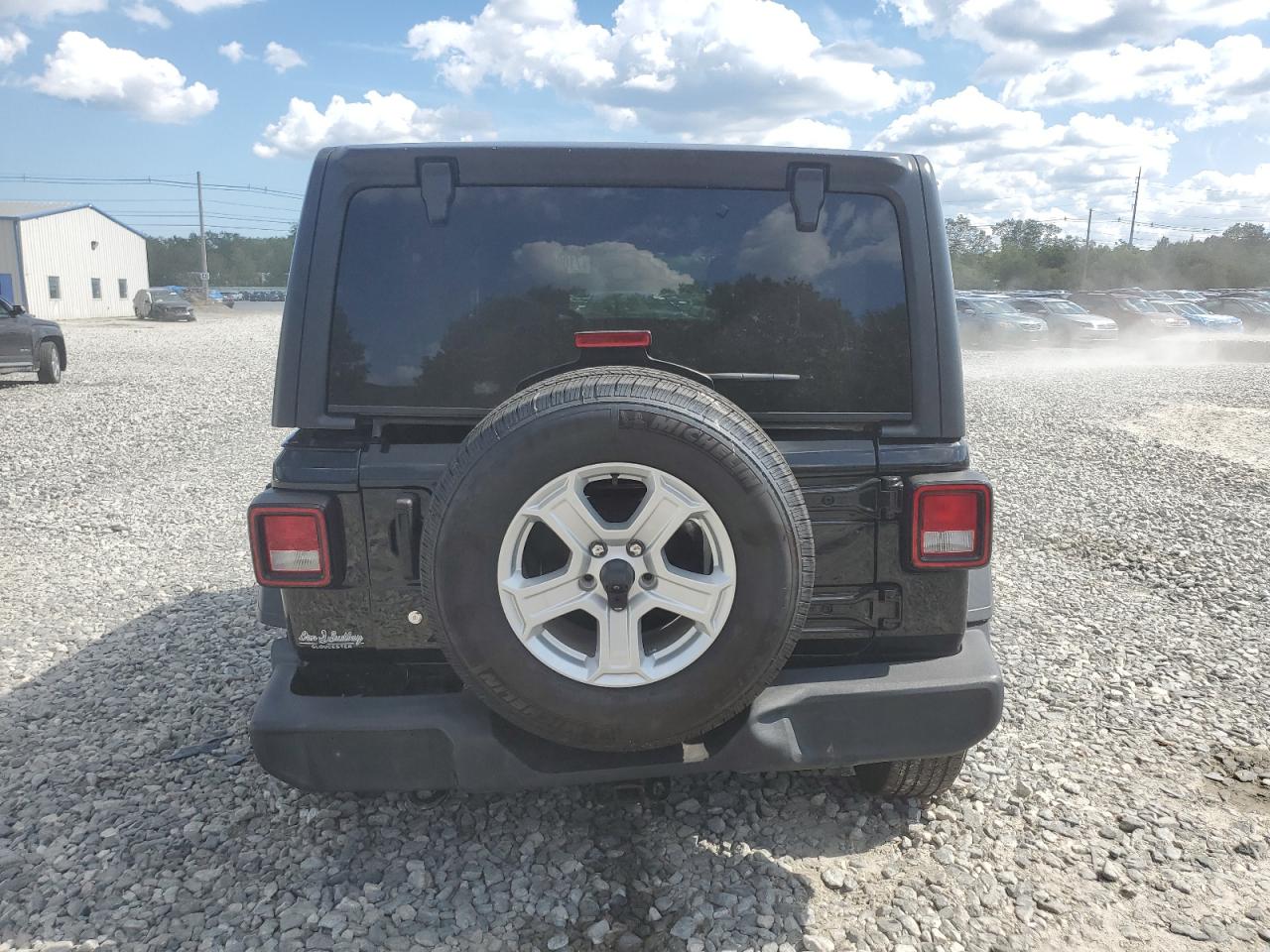 2020 Jeep Wrangler Unlimited Sport VIN: 1C4HJXDG3LW242248 Lot: 71009175