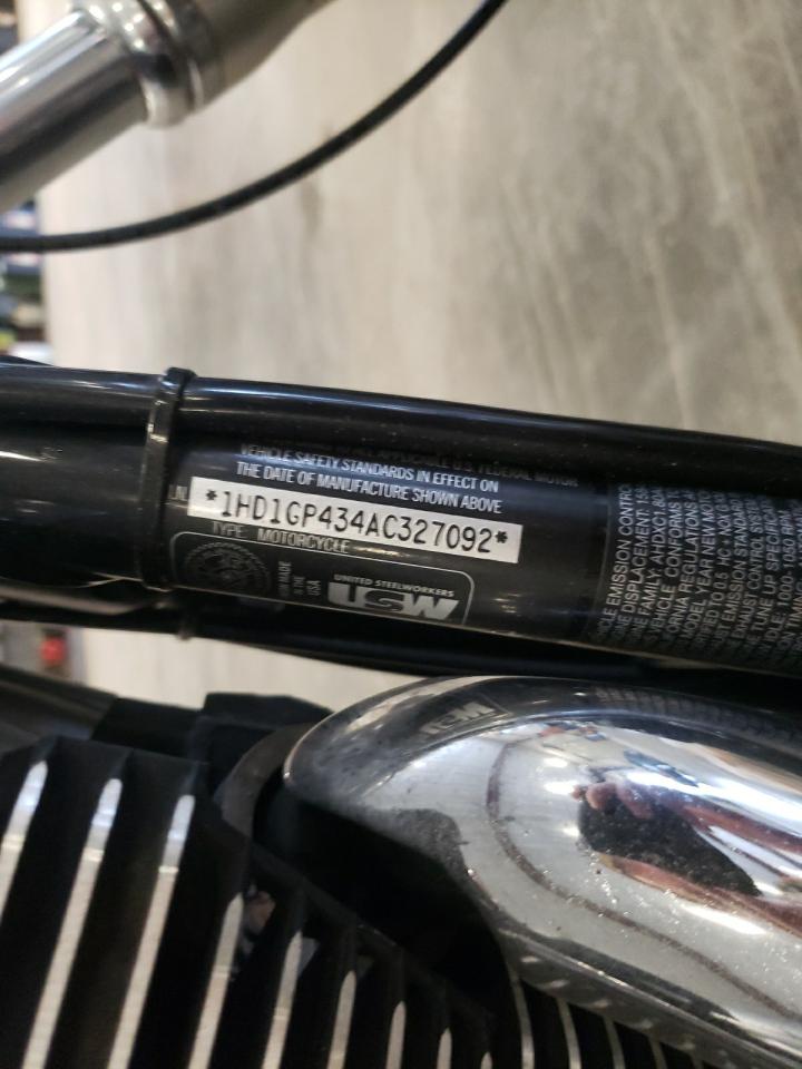 2010 Harley-Davidson Fxdwg VIN: 1HD1GP434AC327092 Lot: 71612655