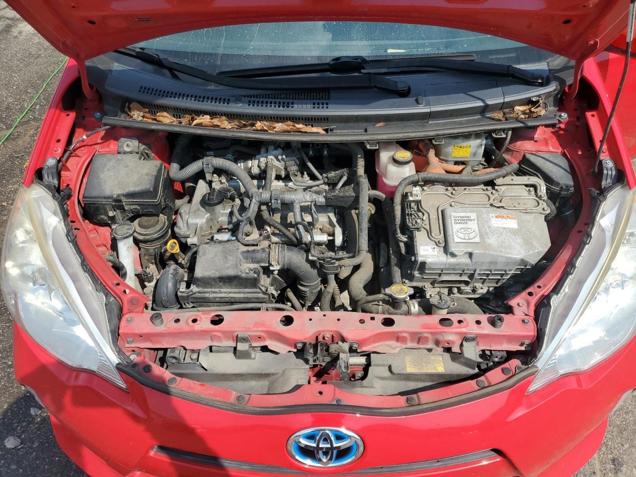 2014 Toyota Prius C VIN: JTDKDTB38E1568472 Lot: 80910675