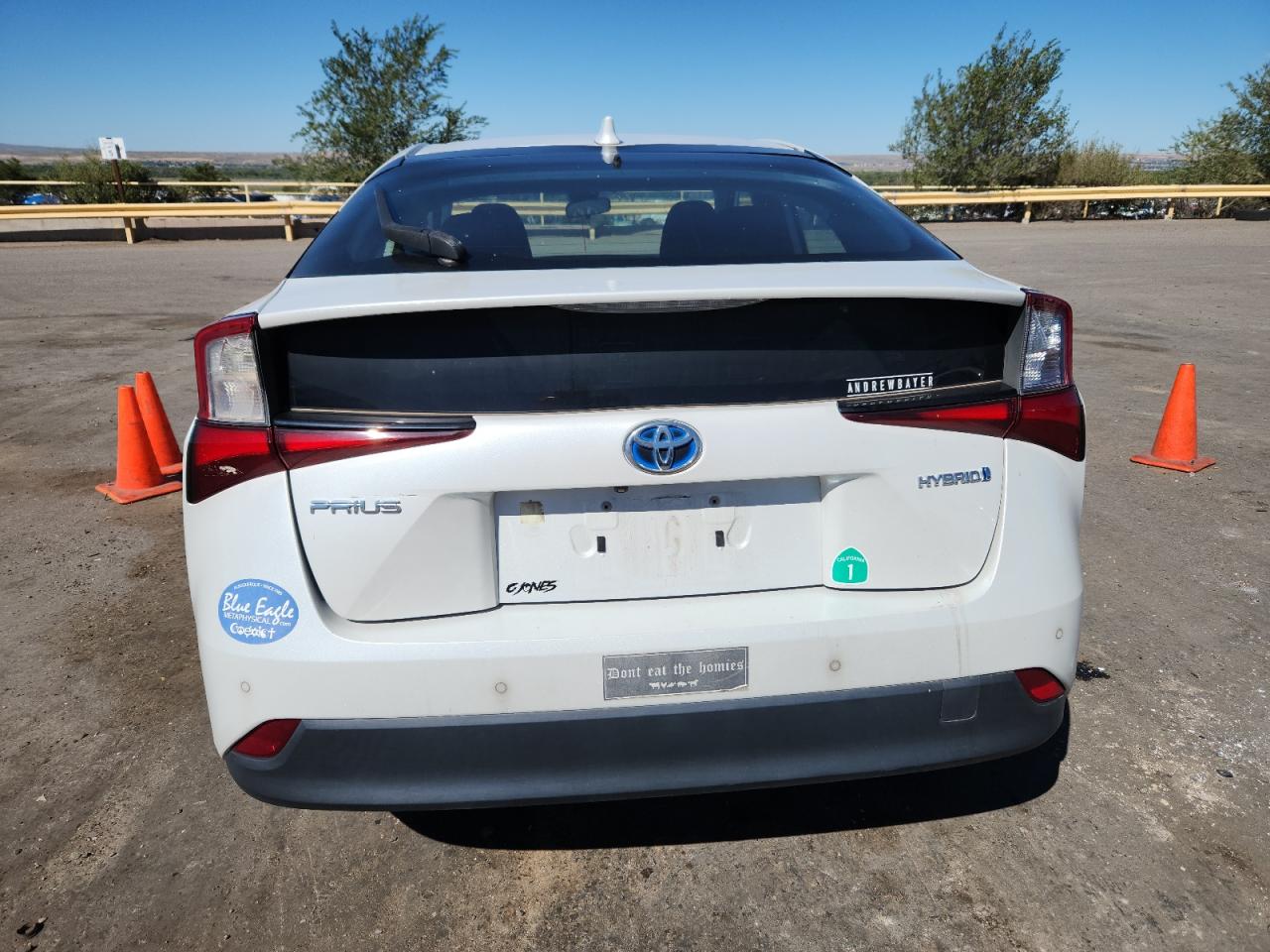 2022 Toyota Prius Night Shade VIN: JTDKAMFU9N3154302 Lot: 83982195