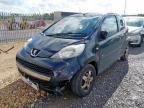 2010 PEUGEOT 107 VERVE  for sale at Copart CORBY