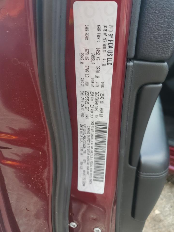 2018 Jeep Grand Cherokee Laredo VIN: 1C4RJFAG0JC219950 Lot: 81315165