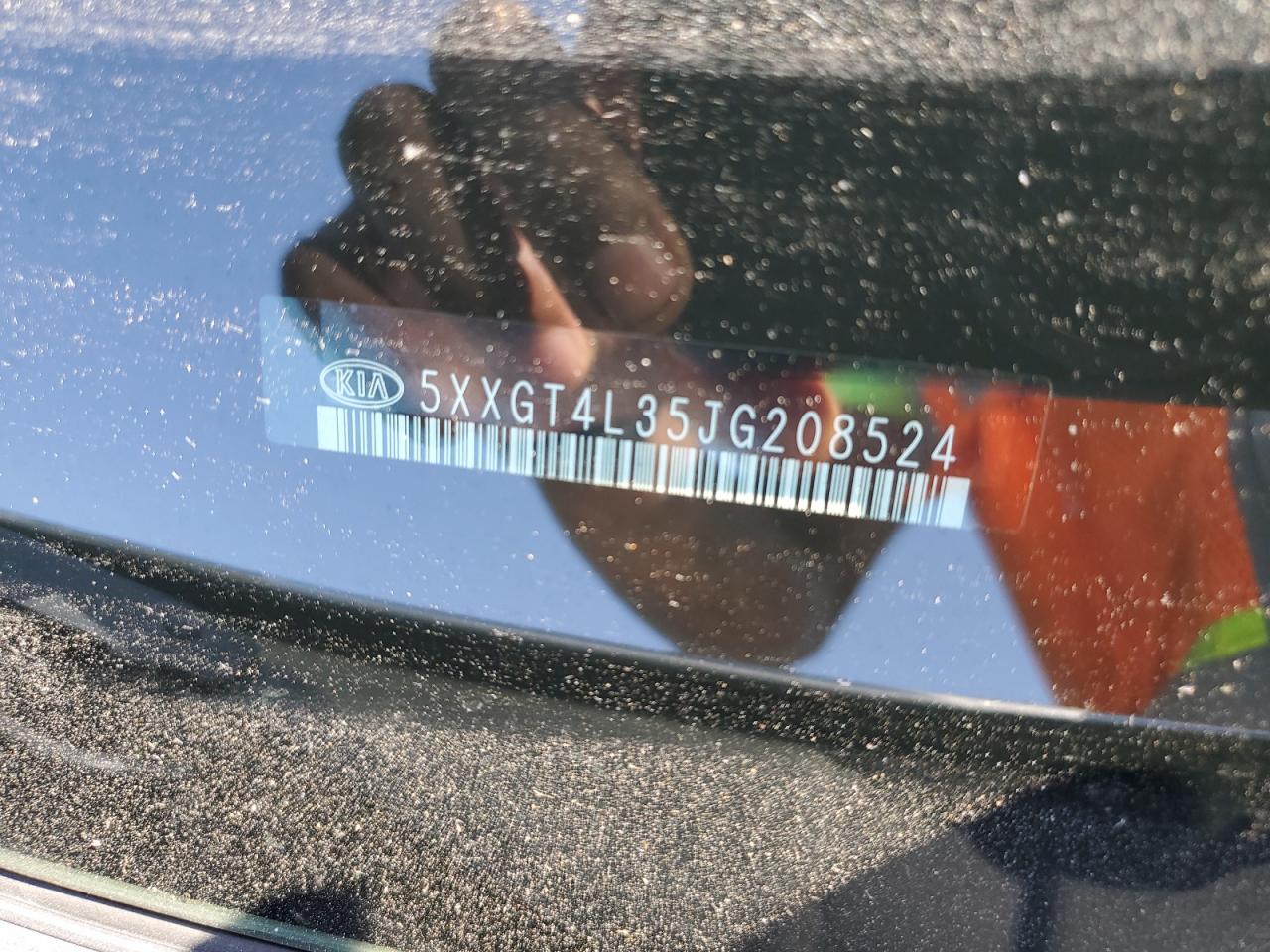 2018 Kia Optima Lx VIN: 5XXGT4L35JG208524 Lot: 81036205