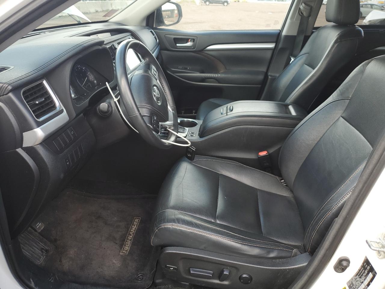 2015 Toyota Highlander Xle VIN: 5TDJKRFH7FS079706 Lot: 81330645