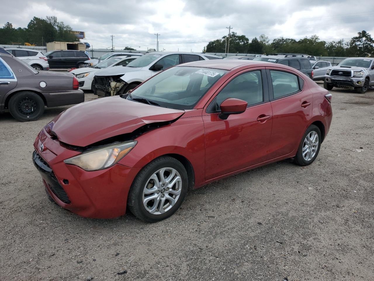 TOYOTA YARIS 2017. Lot# 71440175. VIN 3MYDLBYV8HY161140. Photo 1