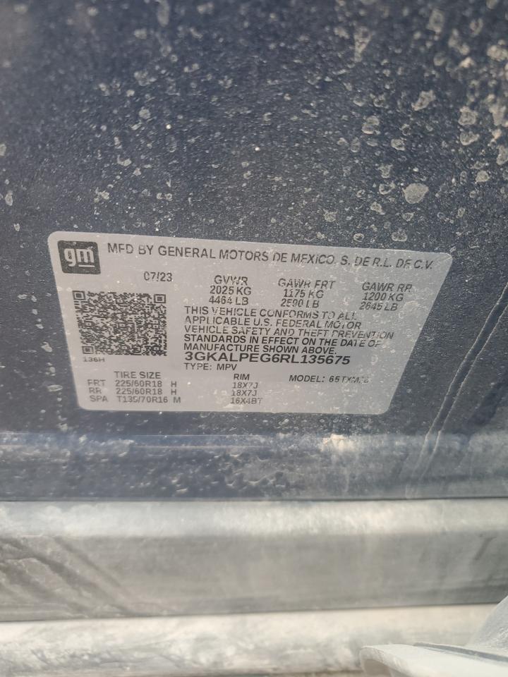 2024 GMC Terrain Slt VIN: 3GKALPEG6RL135675 Lot: 71210965