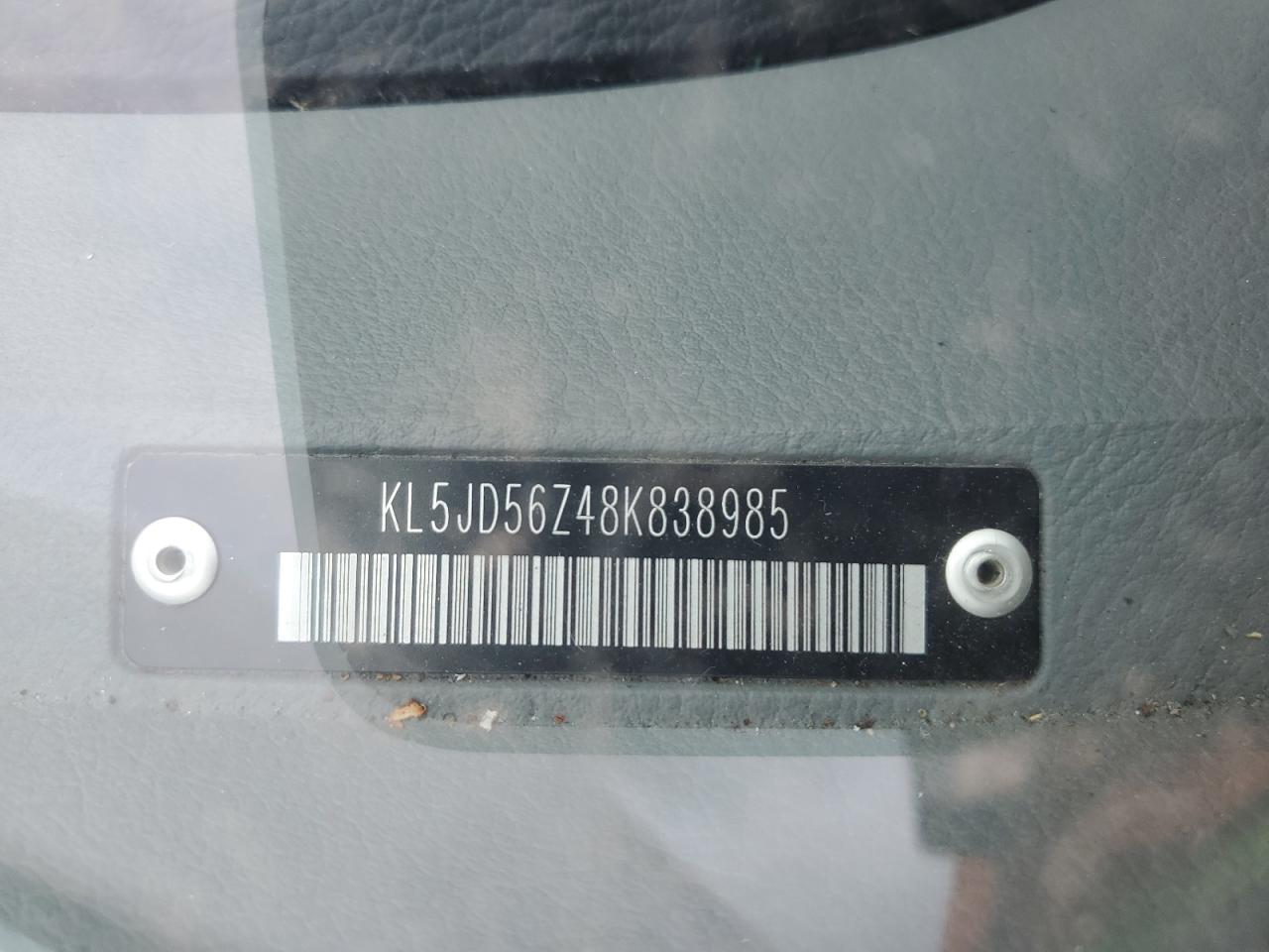 2008 Suzuki Forenza Base VIN: KL5JD56Z48K838985 Lot: 84002335