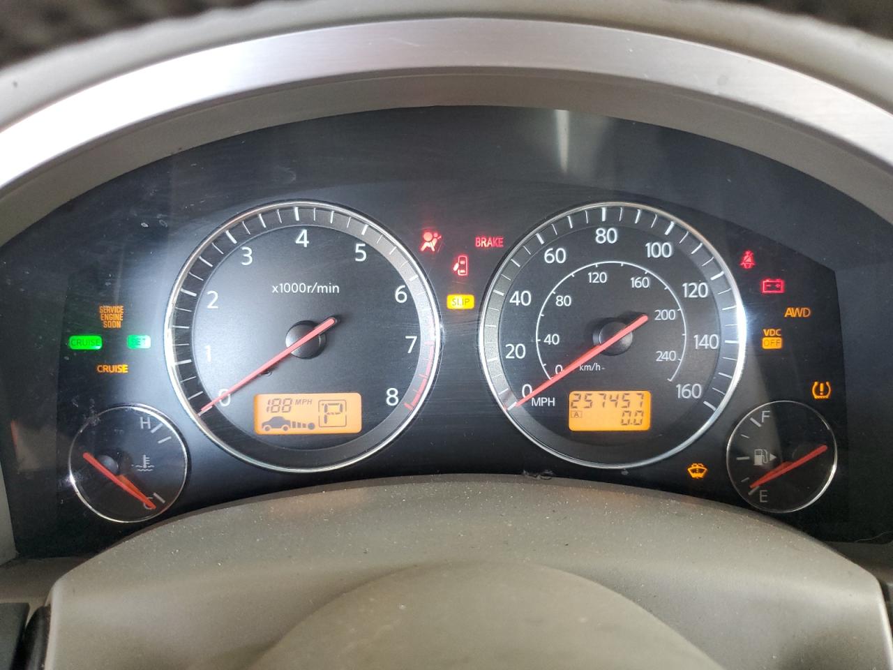 2004 Infiniti Fx35 VIN: JNRAS08W14X212121 Lot: 81332105