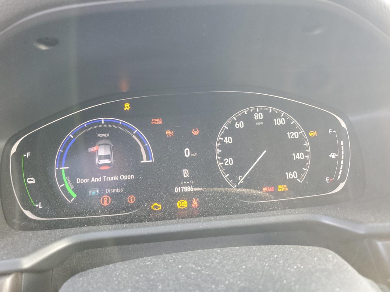 2022 Honda Accord Touring Hybrid VIN: 1HGCV3F90NA000394 Lot: 81646955