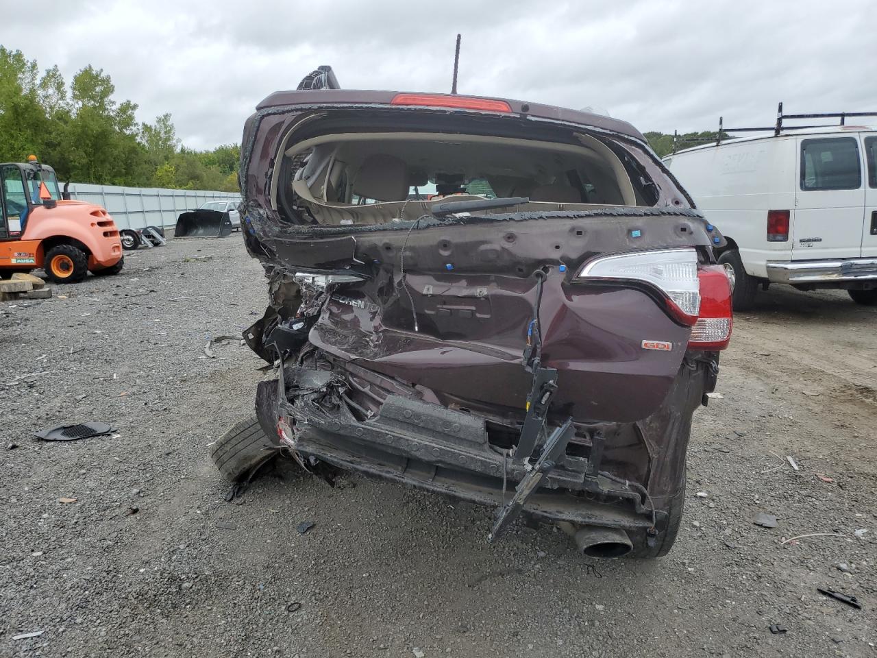 2015 Kia Sorento Lx VIN: 5XYKTCA62FG582805 Lot: 71988945