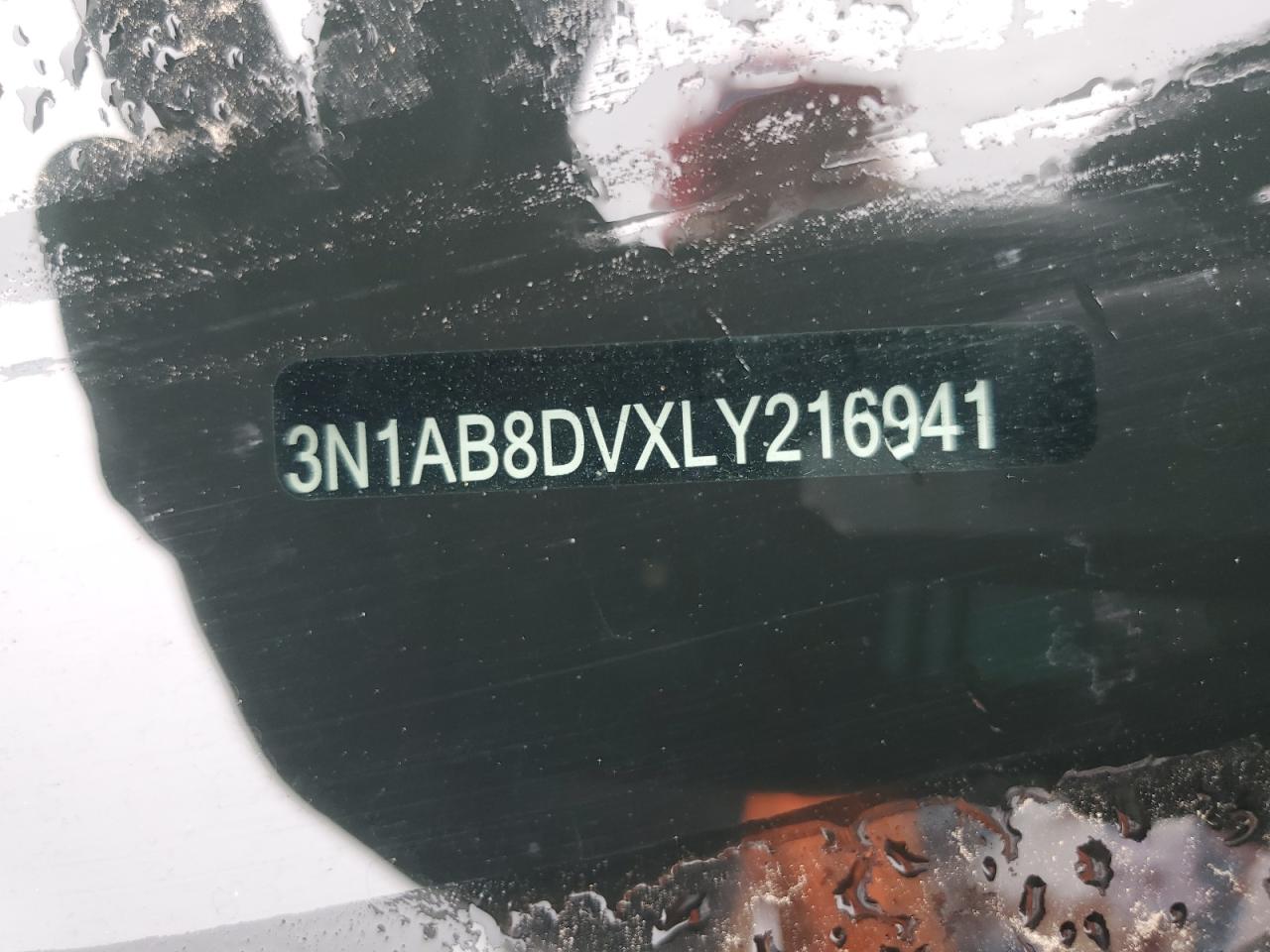 2020 Nissan Sentra Sr VIN: 3N1AB8DVXLY216941 Lot: 81115515