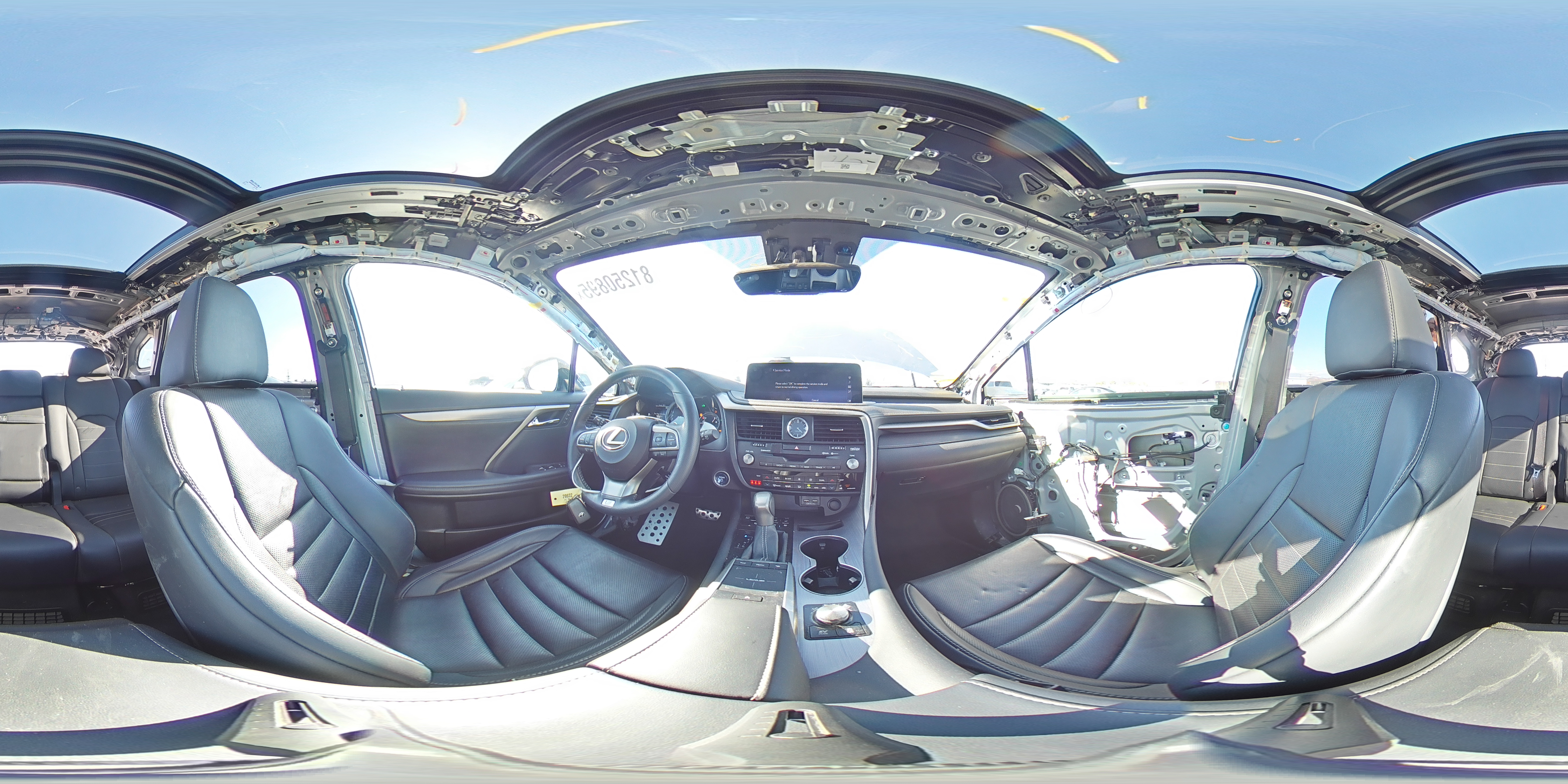 2022 Lexus Rx 450H F Sport VIN: 2T2YGMDA3NC086969 Lot: 81250895