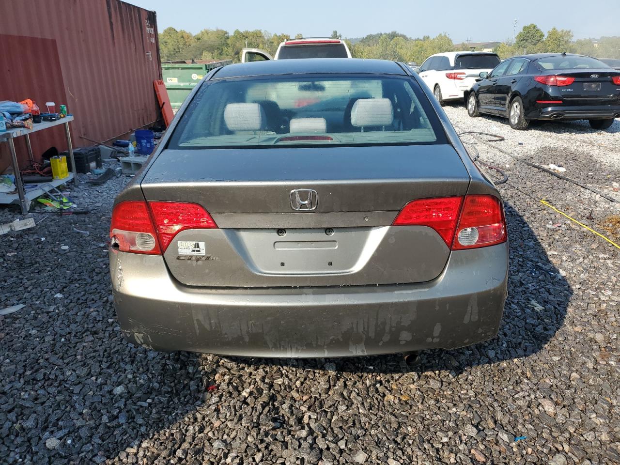 2007 Honda Civic Lx VIN: 1HGFA165X7L064332 Lot: 80436665