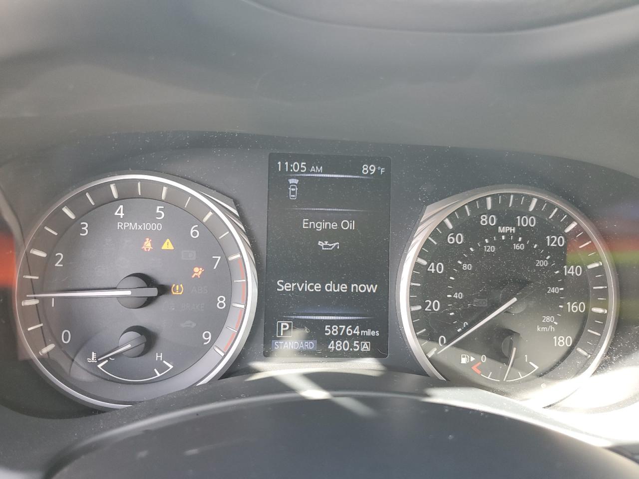 2019 Infiniti Q50 Luxe VIN: JN1EV7AP6KM510122 Lot: 83751075