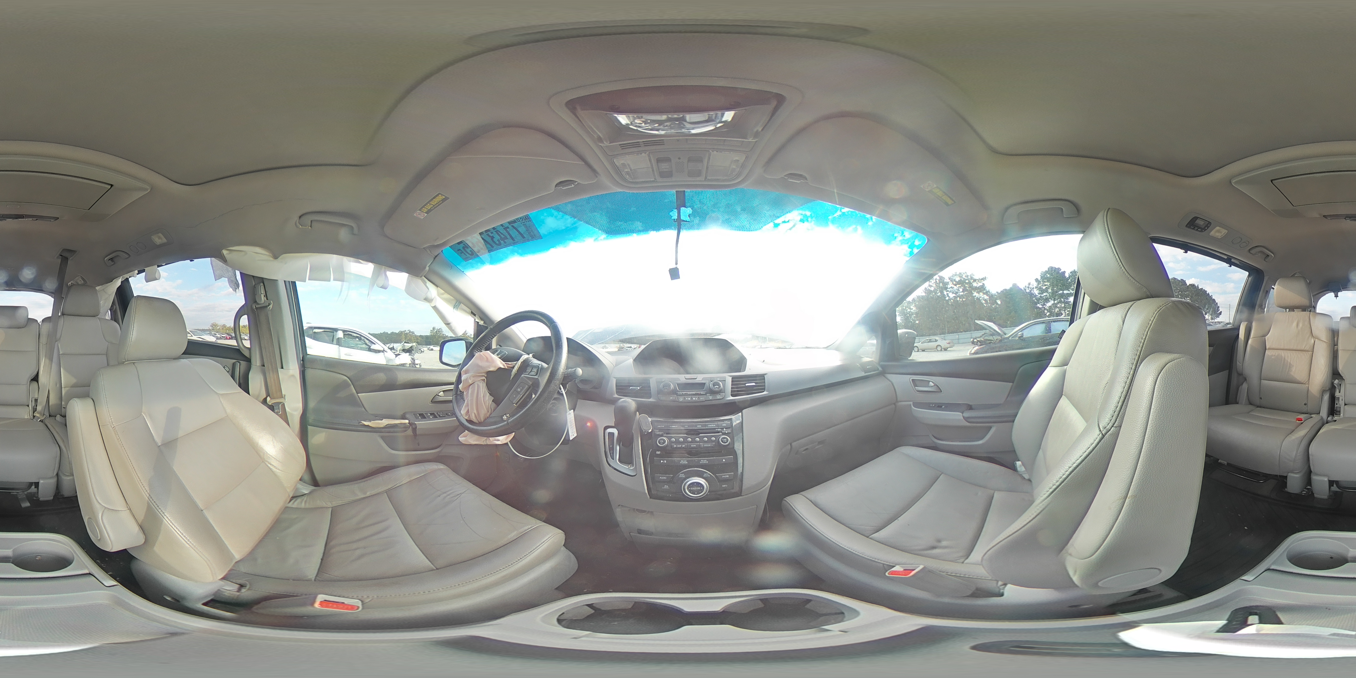 2011 Honda Odyssey Touring VIN: 5FNRL5H95BB093875 Lot: 71437695