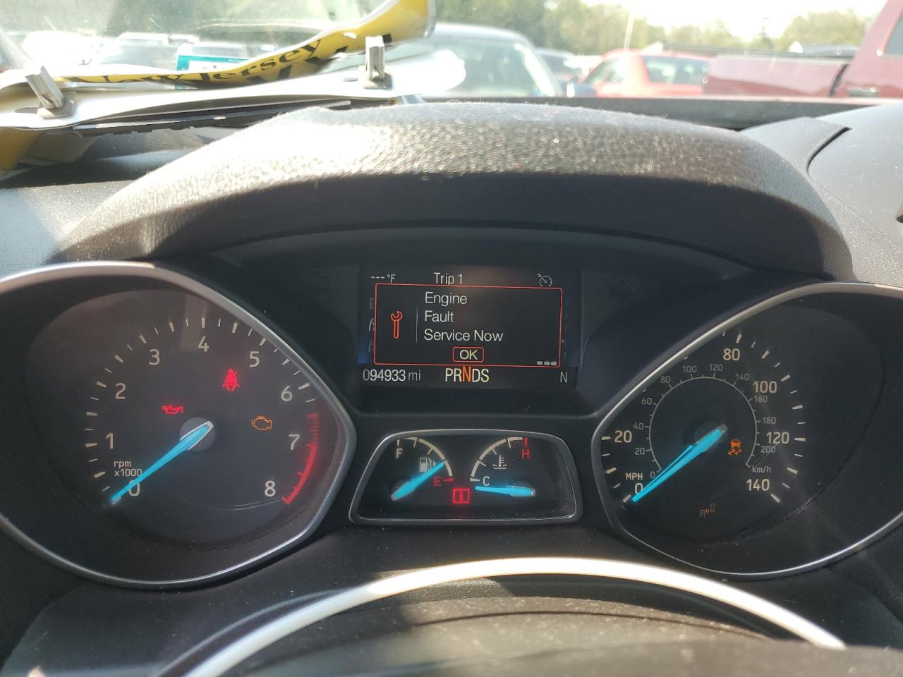 2017 Ford Escape Titanium VIN: 1FMCU9J93HUE20189 Lot: 81744095