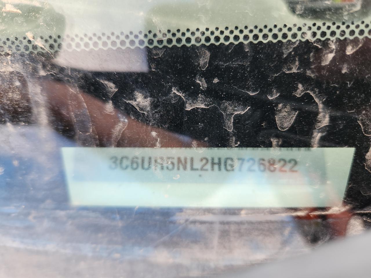 2017 Ram 2500 Laramie VIN: 3C6UR5NL2HG726822 Lot: 81135795