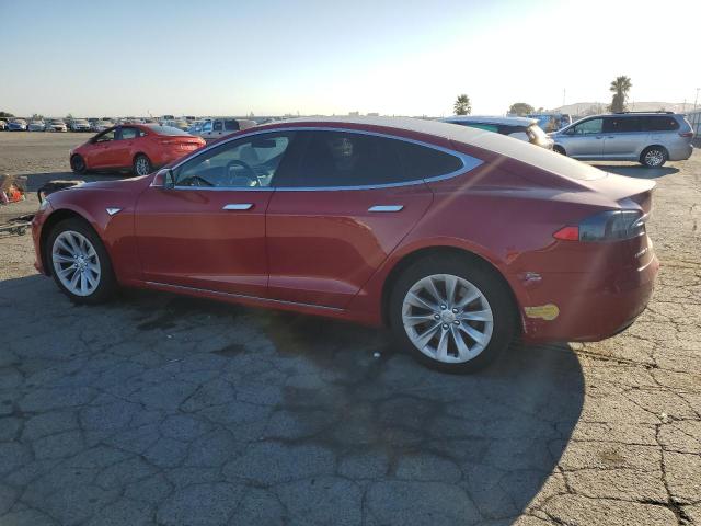 Hatchbacks TESLA MODEL S 2016 Red