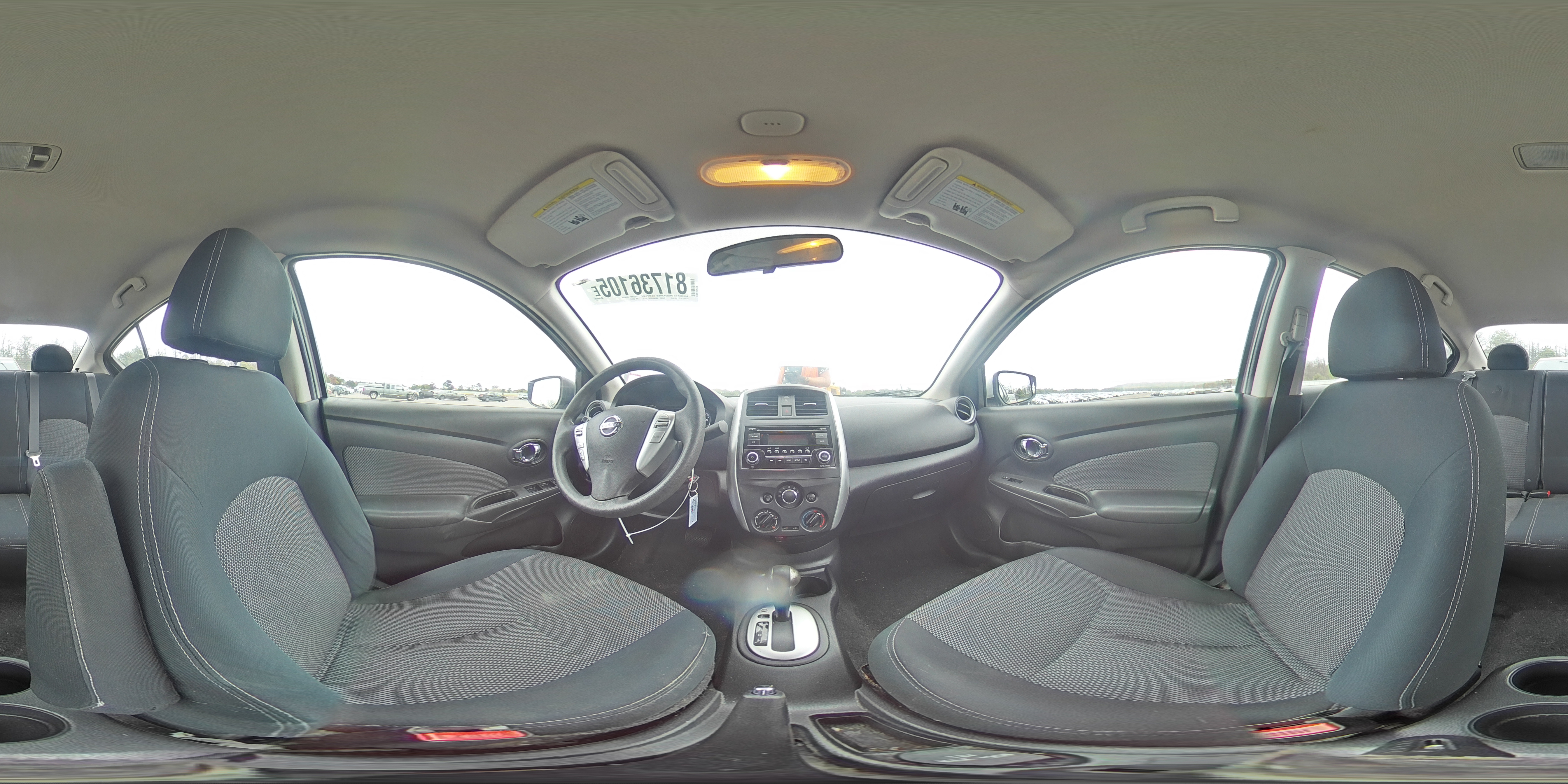 2015 Nissan Versa S VIN: 3N1CN7AP1FL822579 Lot: 81736105